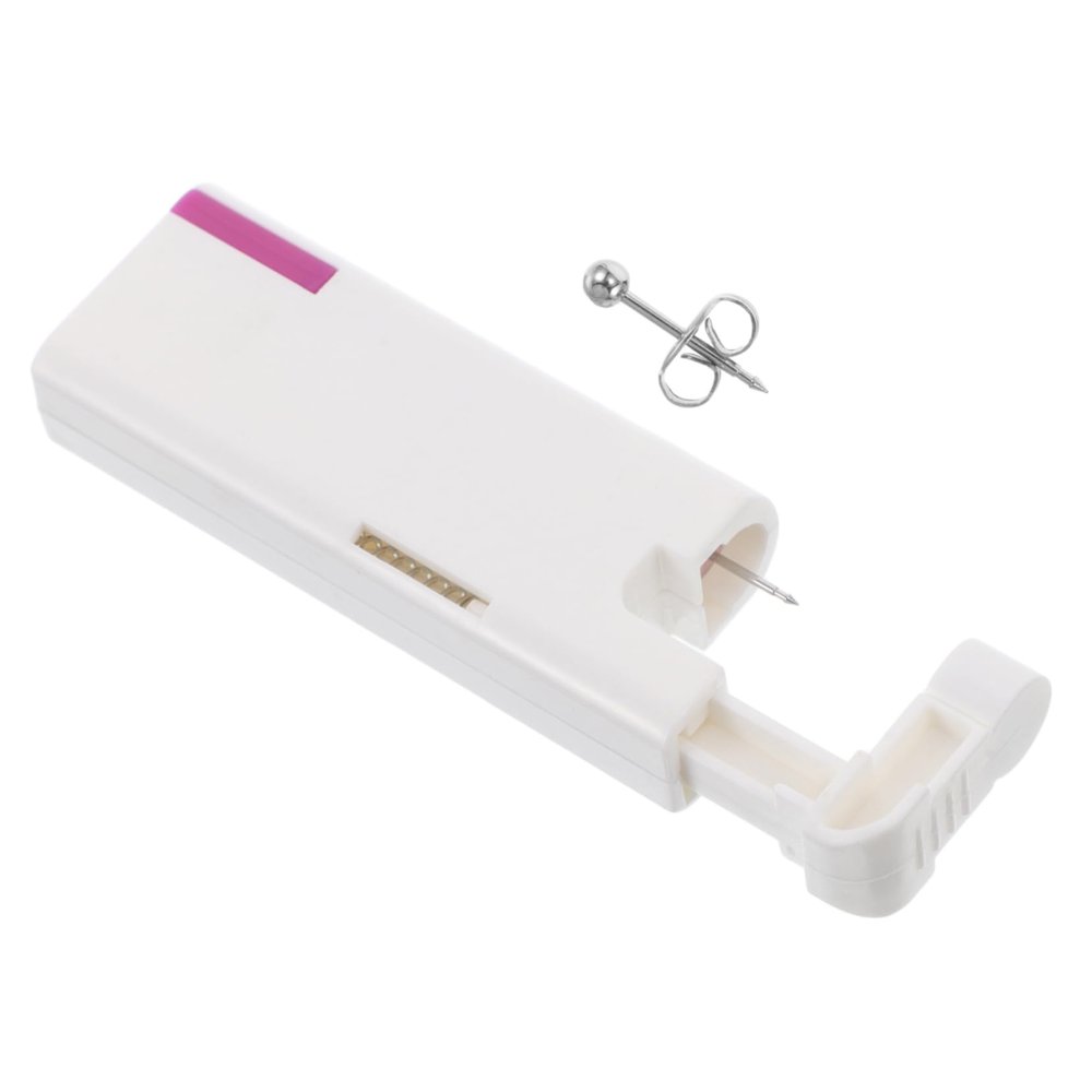1 Set Automatic Ear Piercing Tool for Students Painless Ear Piercing Device for Home and Travel Use