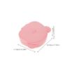 Beavorty Portable Makeup Organizer with Mirror Cute Bear Ear Design for Travel Compact Storage Box for Hair Accessories Cotton Swabs and Jewelry Stylish and Sturdy Makeup Case view 2
