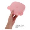 Beavorty Portable Makeup Organizer with Mirror Cute Bear Ear Design for Travel Compact Storage Box for Hair Accessories Cotton Swabs and Jewelry Stylish and Sturdy Makeup Case view 3