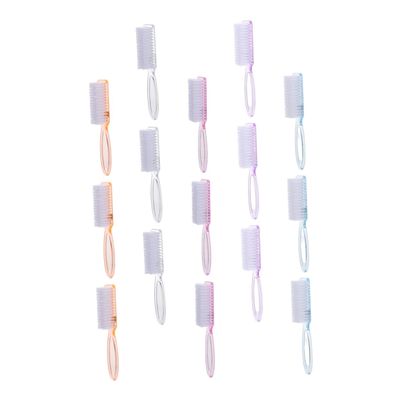 DEARMAMY 15pcs Nail Clean up Brush Soft Nail Brush for Cleaning Fingernails Art Home under Cleaner