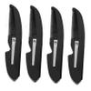 NIYANGLE 4pcs Men's Beard Grooming Comb Hair Combs Portable Mustache Folding Pocket Beard Accessory Stylish Care view 1