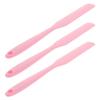 KAILIKETIY 3Pcs Non Stick Waxing Tool Reusable Silicone Hair Removal Applicator for Efficient Wax Application Area Design for Smoothness for Women view 1