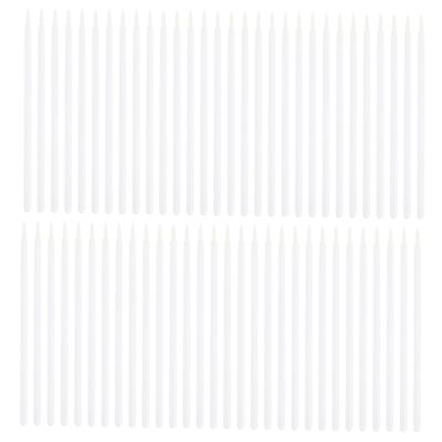 GALPADA 100pcs Disposable Eyeliner Brushes Nylon Fiber Tips for Precise Eye Makeup Application for Professional and Personal Use for Makeup Artists and Beauty Enthusiasts
