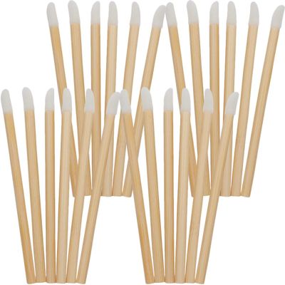 WRITWAA 100Pcs Lip Brush Applicators Portable Lip Gloss Makeup Tools for Professional Use Soft Bristles for Even Application for Travel and Home Use