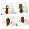 ELAYARD Automatic Braider Bun Maker Kit Hair Extensions Tools for Hair Waves Styling for Cosmetology Students view 3