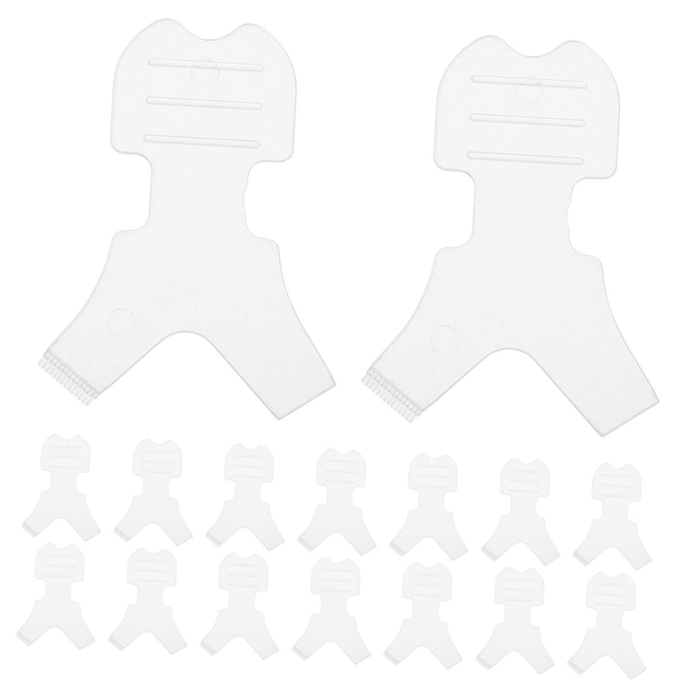 Beavorty 50Pcs Eyelash Lift Tool Transparent Perm Lift Brush for Eyelash Extensions Perming User Friendly Applicator for Salon Home Use Safe Silicone Material