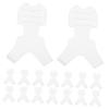 Beavorty 50Pcs Eyelash Lift Tool Transparent Perm Lift Brush for Eyelash Extensions Perming User Friendly Applicator for Salon Home Use Safe Silicone Material view 1