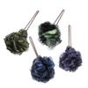 Healeved Colorful Shower Balls 4-Pack Dual Spheres for Adults and Kids Soft Exfoliating Bath Sponges for Daily Shower Use view 1