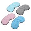 4pcs Dual Sided Silk Eye Mask Comfortable Lightweight Blindfold for Sleep Travel Relaxation Soft Silk Assortment view 1