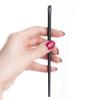 1pc Hand Crafted Makeup Brushes Soft Goat Fox Hair Synthetic Fiber Face Powder Contour Blush Eye Shadow Blending Eyebrow Brush Ebony Wood Handle Professional Make Up Brushes (10) view 4