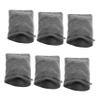ARTSEWPLY 6Pcs Reusable Fiber Bath Mitts for Makeup Removal Absorbent Spa Gloves for Face Washing and Shower Soft European Style Cleaning Mitts for Versatile Skincare Use view 1