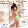 2 Pack African Net Sponge Exfoliating Scrubber Bath Sponge for Daily Use view 4