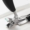 Curved Nail Clippers with Large Opening - 3X Anti-Splash Storage for Elderly Thick Toenails view 4