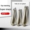 Stainless Steel Anti-Splash Nail Clippers - Bionic Design Manicure Pedicure Tool (7.8 * 2cm) view 3