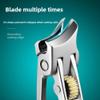 Stainless Steel Pulley Nail Clippers - Professional Manicure & Pedicure Trimmer view 3