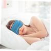 4pcs Double Sided Satin Sleep Mask for Travel Relaxation Comfortable Eye Cover with Elastic Strap for Naps Light Blocking view 4