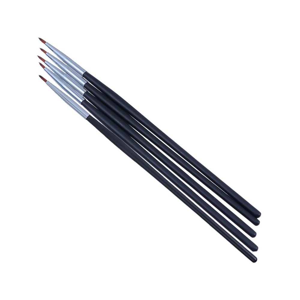 5Pcs Eyeliner Lip Brush Precision Applicators for Lipstick and Lip Masks Compact Makeup Tools for Women for Home and Travel Use