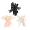 3Pcs Shark Hair Clips Non Slip Bow Claw Clips for Women Breathable Mesh Design for Summer Everyday Styling Elegant Hair Accessories view 1