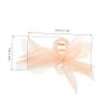 3Pcs Shark Hair Clips Non Slip Bow Claw Clips for Women Breathable Mesh Design for Summer Everyday Styling Elegant Hair Accessories view 2