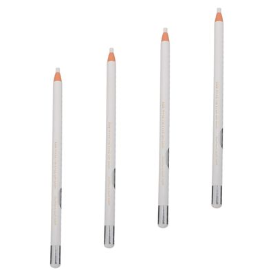 CALLARON 4pcs White Eyebrow Pencil for Lady Smudge Eyeliner Pencil Brow Makeup Tool Eyeliner Accessory Cosmetics for Eye Line Drawing
