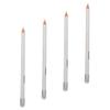 CALLARON 4pcs White Eyebrow Pencil for Lady Smudge Eyeliner Pencil Brow Makeup Tool Eyeliner Accessory Cosmetics for Eye Line Drawing view 1
