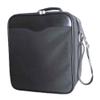 FASHION DO Wig Travel Box or Case with Top Handle, Double Zipper with Head-Holding Base and 2 black foam head(Wcase-15 inch) view 1