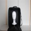 FASHION DO Wig Travel Box or Case with Top Handle, Double Zipper with Head-Holding Base and 2 black foam head(Wcase-15 inch) view 2