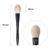 1pc Hand Crafted Makeup Brushes Soft Goat Fox Squirrel Hair Synthetic Fiber Face Powder Contour Eye Shadow Blending Eyebrow Brush Ebony Wood Handle Professional Make Up Brushes (F04) view 2