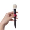 1pc Hand Crafted Makeup Brushes Soft Goat Fox Squirrel Hair Synthetic Fiber Face Powder Contour Eye Shadow Blending Eyebrow Brush Ebony Wood Handle Professional Make Up Brushes (F04) view 4