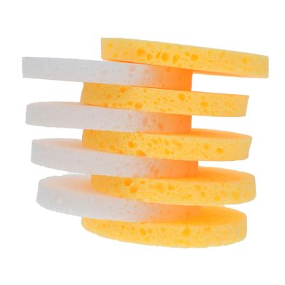 100pcs Facial Cleaning Pads Makeup Sponges Skin Friendly Color Options for and Exfoliation for Travel