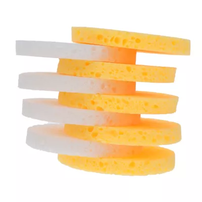 100pcs Facial Cleaning Pads Makeup Sponges Skin Friendly Color Options for and Exfoliation for Travel