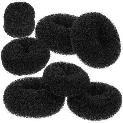 DEARMAMY 8Pcs Small Bun Hair Tool Set Portable Wear-Resistant Hair Bun for Women Easy Daily Use Hairstyle Tool for Quick Updos