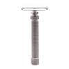 Rex Supply Co. Ambassador XL Adjustable Stainless Steel Double Edge Safety Razor | Extra-Long Handle | Custom Blade Exposure | Made in USA | Precision Wet Shaving Tool for Men view 1