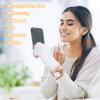 4 Pairs White Fingerless Gloves, Moisturizing Night Gloves, Overnight Moisturizing, Eczema Spa Treatment, Sleeping Gloves for Dry Hands view 4