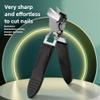 Slanted Blade Ingrown Toenail Clipper - Anti-Splash Wide Jaw Manicure Tool view 3