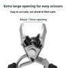 Slanted Blade Ingrown Toenail Clipper - Anti-Splash Wide Jaw Manicure Tool view 4