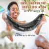 2 Pack African Net Sponge Exfoliating Scrubber Bath Sponge for Daily Use view 2