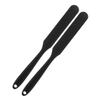 2pcs Non Stick Waxing Applicator Sticks Reusable Silicone Scraper for Body Eyebrow Waxing Versatile Hair Removal Tool for Smooth Skin Durable Wide Coverage Spatula view 1