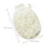 Beaupretty Double-Sided Skin Scrubbing Mitt Exfoliating Bath Gloves for Deep Cleansing for Sensitive Skin and Shower Use view 4