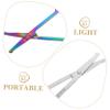 Healeved 2Pcs Rounded Tip Nose Hair Scissors Safe Facial Hair Trimming Shears for Men and Women Precision Ergonomic Design view 3