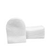 240pcs U Shaped Facial Cotton Pads for Makeup Removal Lightweight Cosmetic Cotton Pads with Storage Box for Skin Care and Toner Application view 1
