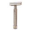 Rex Supply Co. Sentry Slant XL Double Edge Razor  Marine Grade Stainless Steel, Slanted Head for Coarse Beard & Sensitive Skin | Diamond Grip Handle | 3-Piece DE Safety Razor | Made in USA view 1