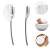 2pcs Long Handle Bath Scrubber Skin Massager Shower Back Brush for Gentle Exfoliation Ergonomic Design Gray for All Skin Types view 2