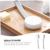 2pcs Long Handle Bath Scrubber Skin Massager Shower Back Brush for Gentle Exfoliation Ergonomic Design Gray for All Skin Types view 3