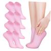 5 Pairs Moisturizing Silicone Socks for Dry Cracked Feet Elastic Foot Care Supplies Comfortable Wear Resistant for Travel Spa Use Soft Silicone Material view 1
