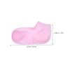 5 Pairs Moisturizing Silicone Socks for Dry Cracked Feet Elastic Foot Care Supplies Comfortable Wear Resistant for Travel Spa Use Soft Silicone Material view 2