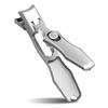 Stainless Steel Anti-Splash Nail Clipper - Large Opening with Cuticle Trimmer view 1
