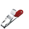 Stainless Steel Anti-Splash Nail Clipper - Large Opening with Cuticle Trimmer view 2