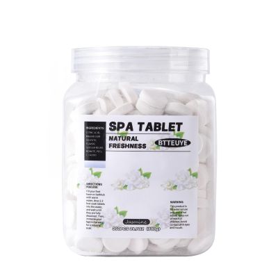BTTEUYE Foot Pedicure Soak,Natural & Refreshing,Relieve Fatigue,Soothe & Protect Feet,Jasmine Scent,350-Count