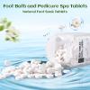 BTTEUYE Foot Pedicure Soak,Natural & Refreshing,Relieve Fatigue,Soothe & Protect Feet,Jasmine Scent,350-Count view 2